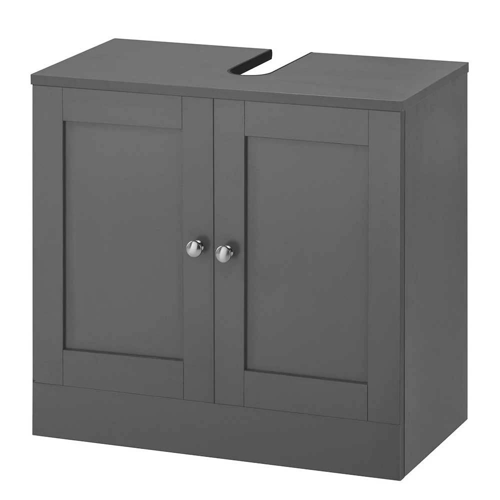 2-türige Unterbeckenkommode In Grau - Zenca – Bild 2