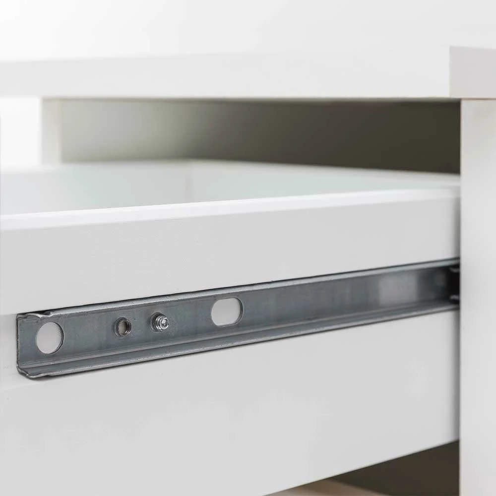 2-türiger Schrank Fürs Bad In Grün & Weiß - Loenixa – Bild 4