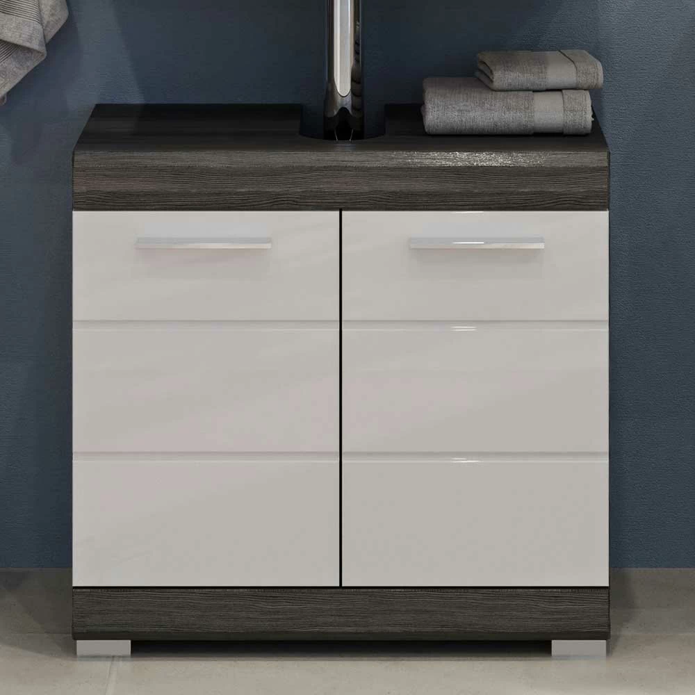 2-türiger Waschbeckenunterschrank 60x56x34 Cm - Nancys