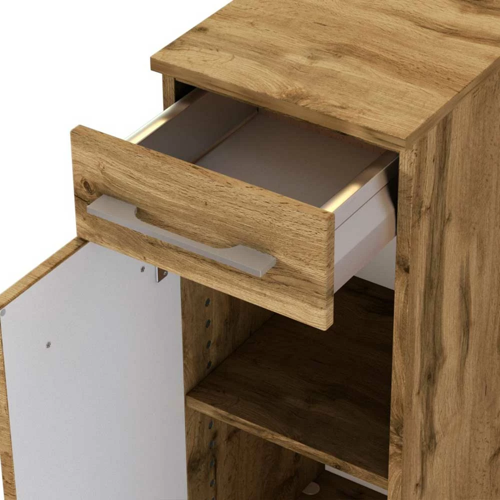 30x79x35 Bad-Unterschrank Mit Einer Schublade - Lemnas – Bild 4