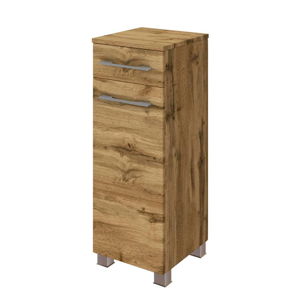 30x79x35 Bad-Unterschrank Mit Einer Schublade - Lemnas – Bild 2