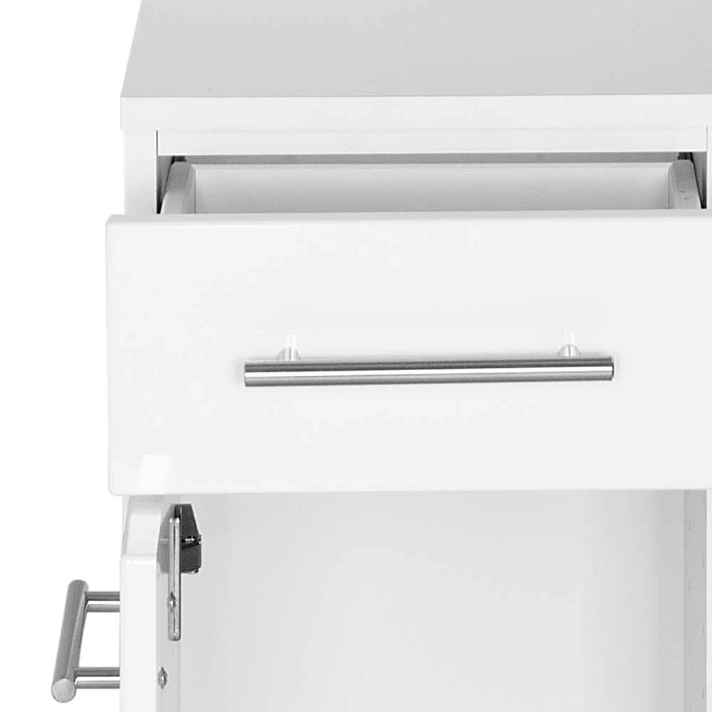 30x84x35 Hochglanz Unterschrank Fürs Bad - Vohdan – Bild 4