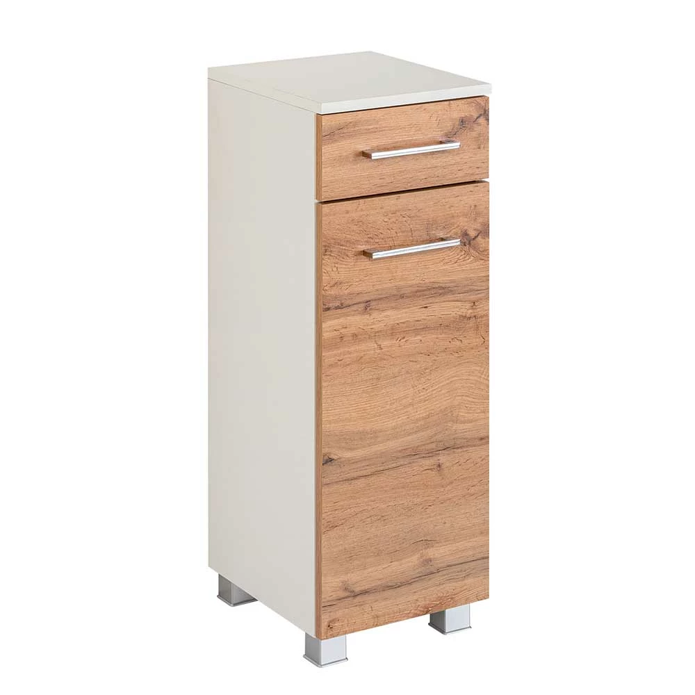 30x97x35 Badschrank Mit Schublade & Tür - Tonra