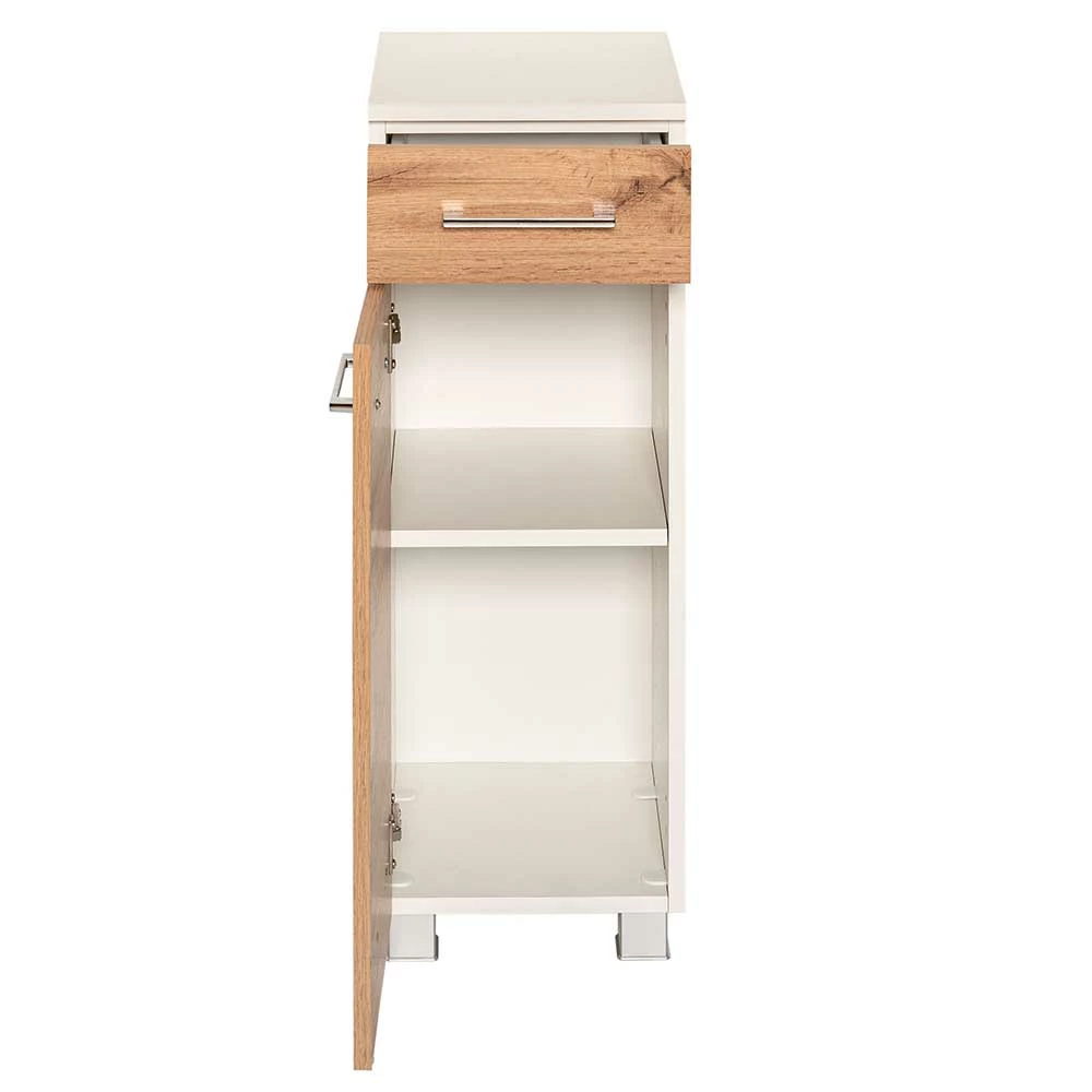 30x97x35 Badschrank Mit Schublade & Tür - Tonra – Bild 3