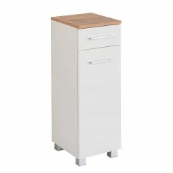 30x97x35 Schrank Fürs Badezimmer In Weiß - Lasdias