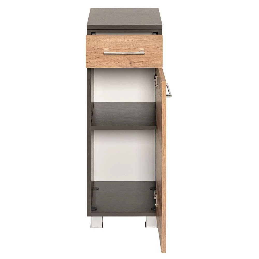 30x97x35 Unterschrank Fürs Bad Mit Schublade - Ishes – Bild 3