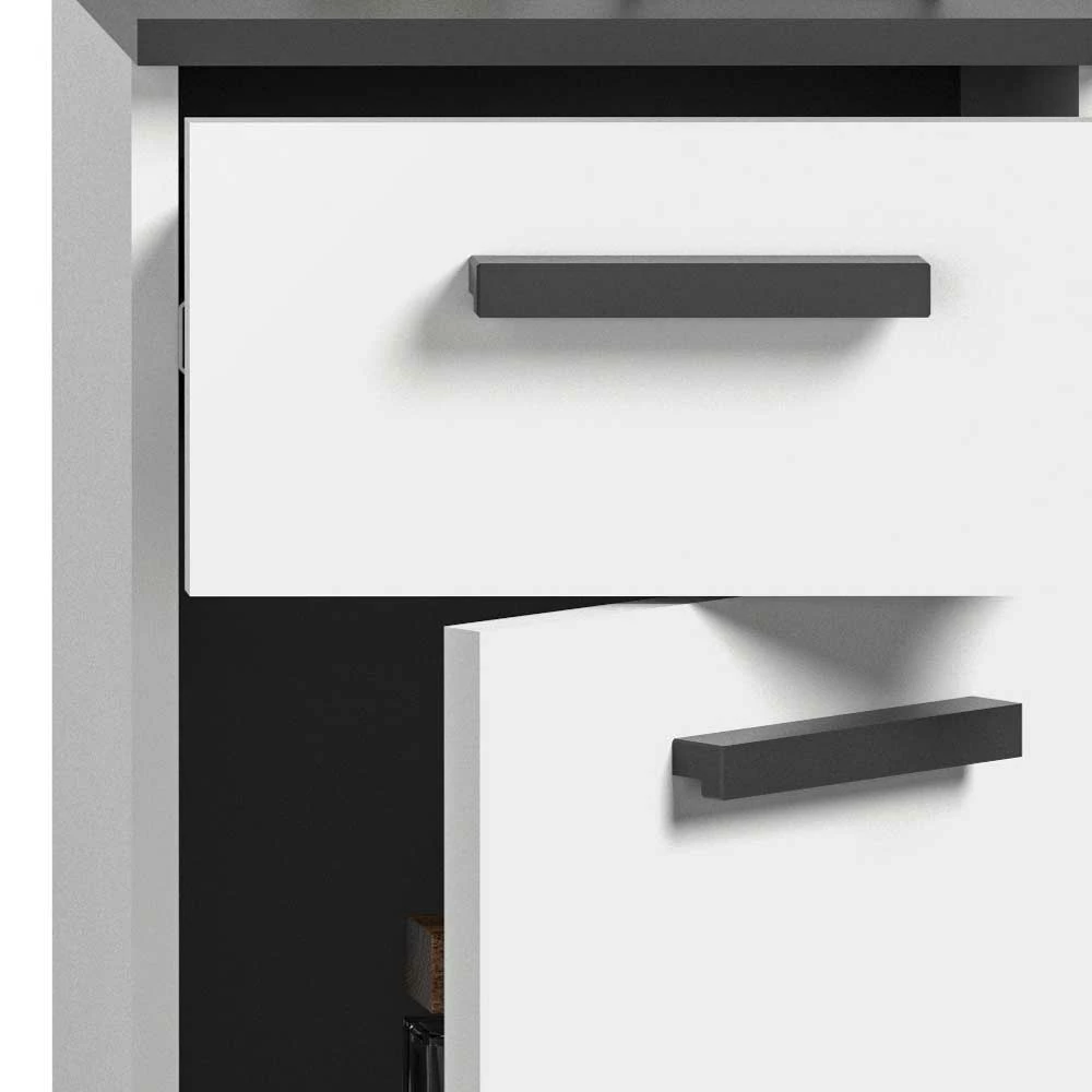 34x87x31 Badschrank Mit Tür & Schublade - Jannick – Bild 6