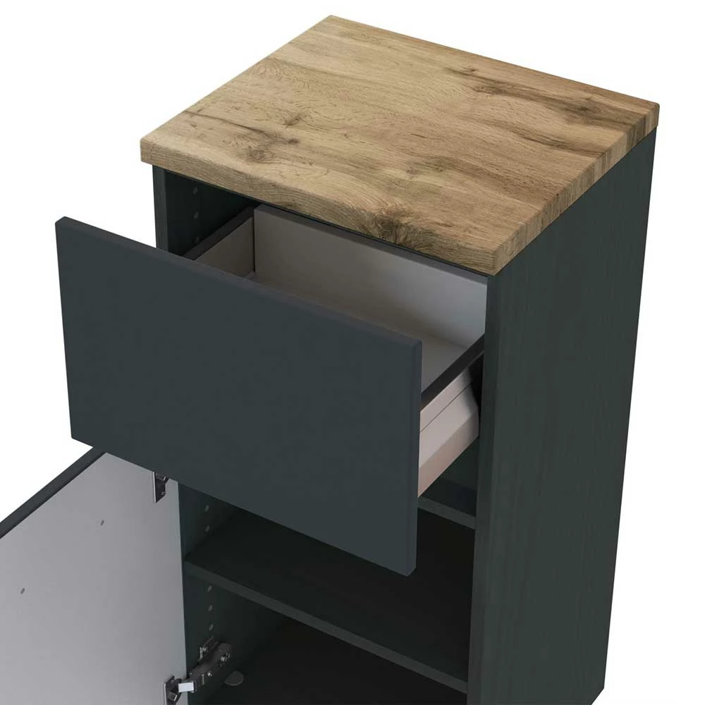 40x79x35 Bad-Unterschrank Zum Hängen Oder Stellen - Noricas – Bild 5