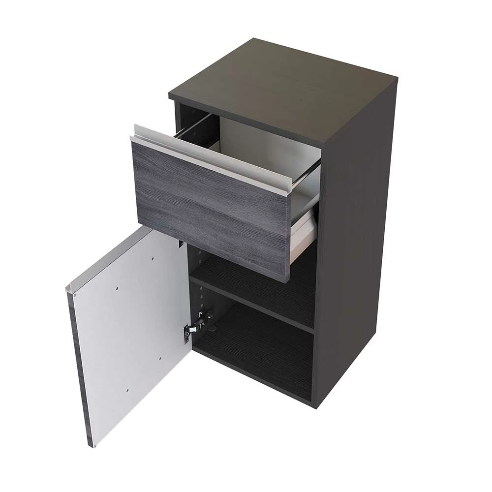 40x84x35 Bad Unterschrank Für Stand- & Wandmontage - Nitusa – Bild 3