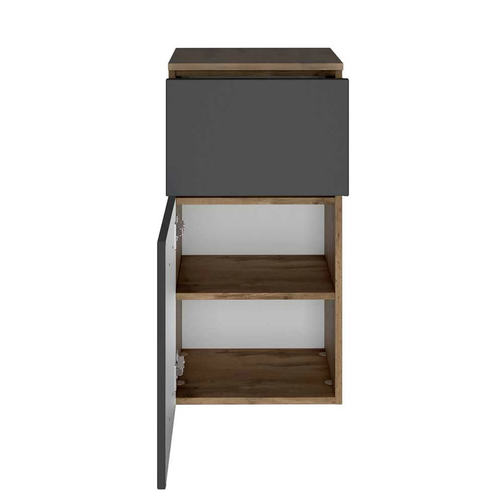 40x84x35 Badezimmer Schrank Zweifarbig - Athrin – Bild 4