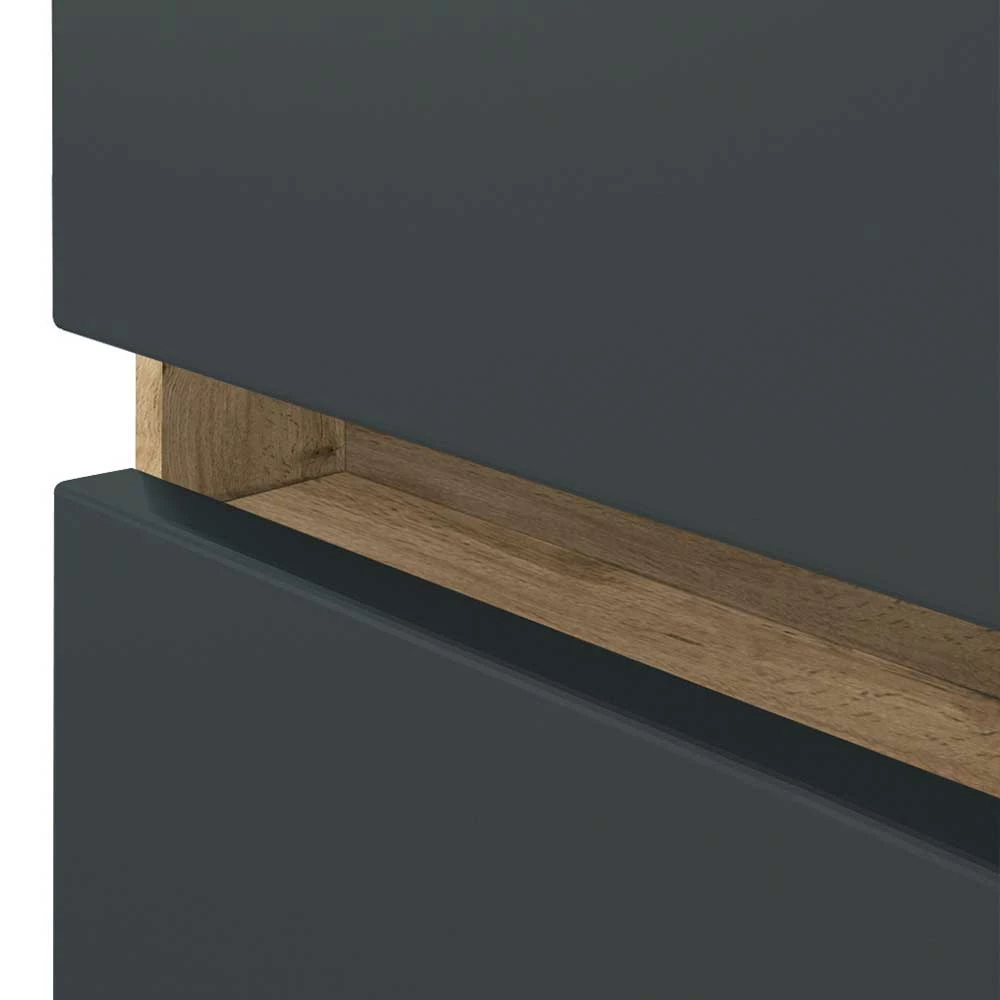 40x84x35 Badezimmer Schrank Zweifarbig - Athrin – Bild 6