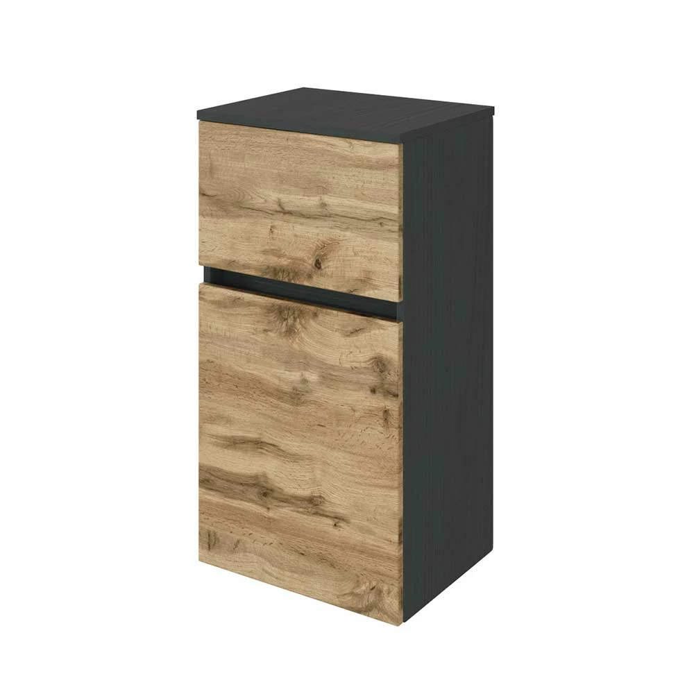 40x84x35 Badschrank Mit Schublade & Tür - Endely I – Bild 2