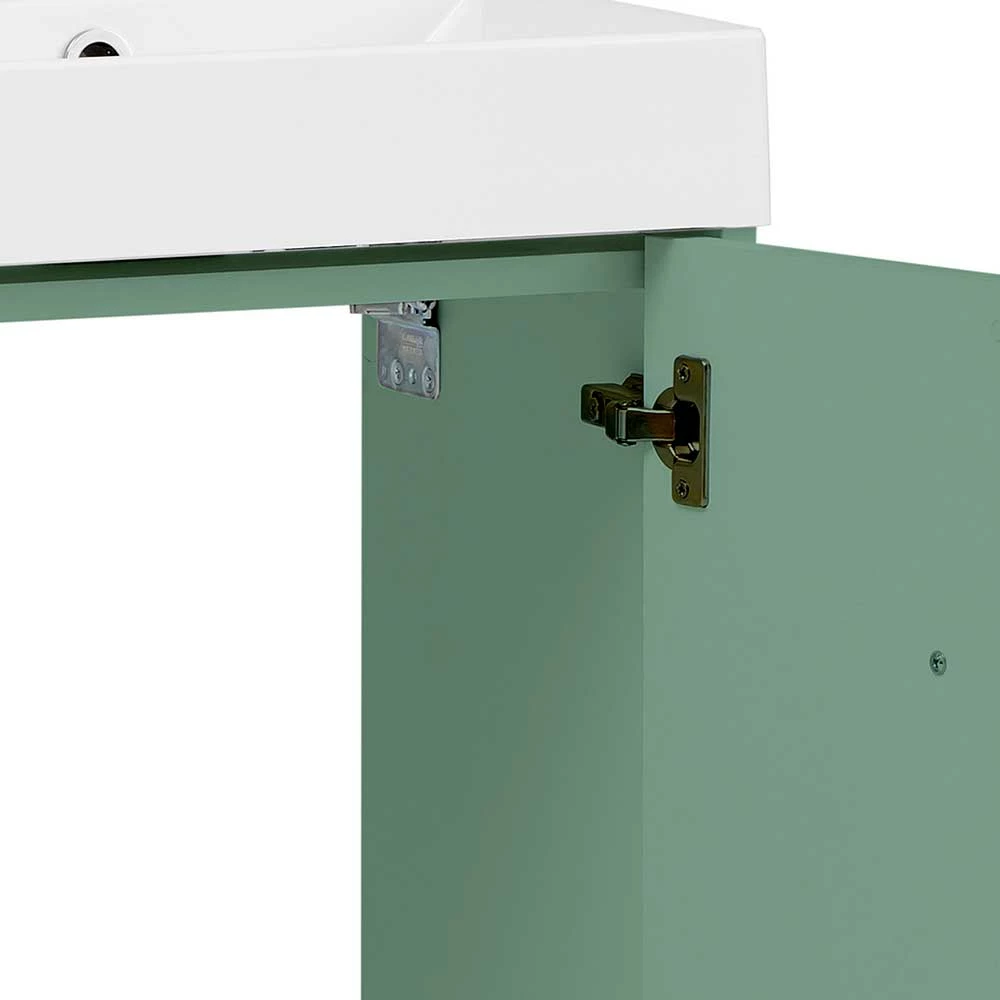 50x89x36 Waschtisch In Mintgrün & Gold - Aparcian – Bild 5