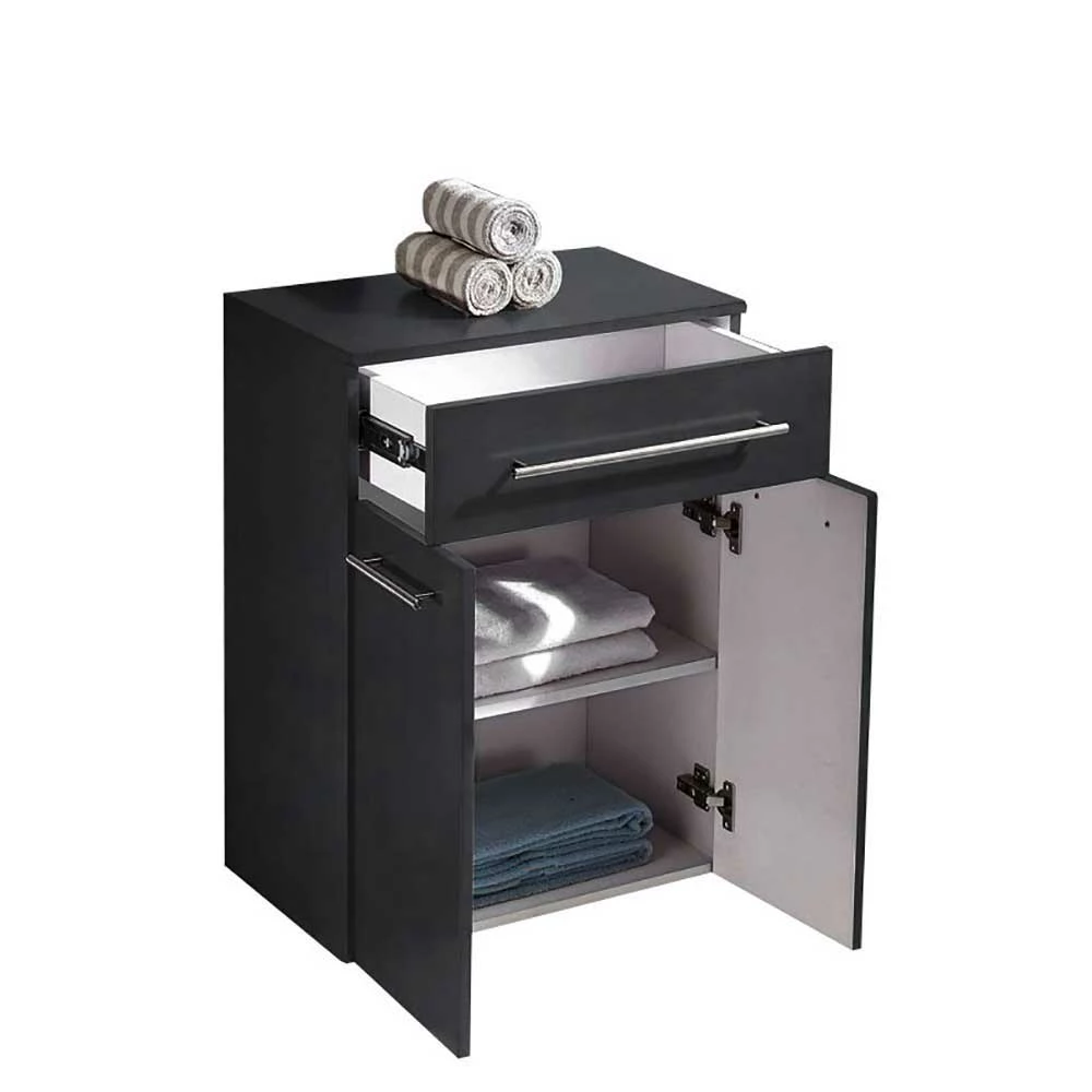 53x72x37 Bad Unterschrank Mit Doppeltür - Lorenzo – Bild 4