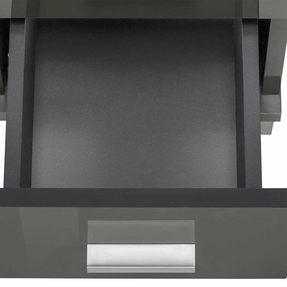 60x90x30 Hochglanz Badschrank In Grau - Ulivia – Bild 4