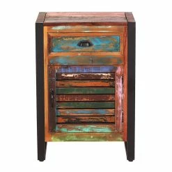 Altholz Bad Unterschrank Im Shabby Chic - Vosbadus