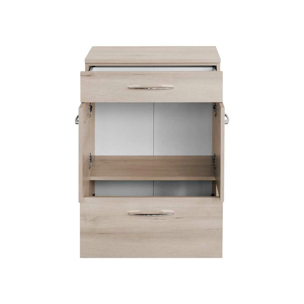 Bad Beistellkommode Im Buche Dekor - Mabeca – Bild 3