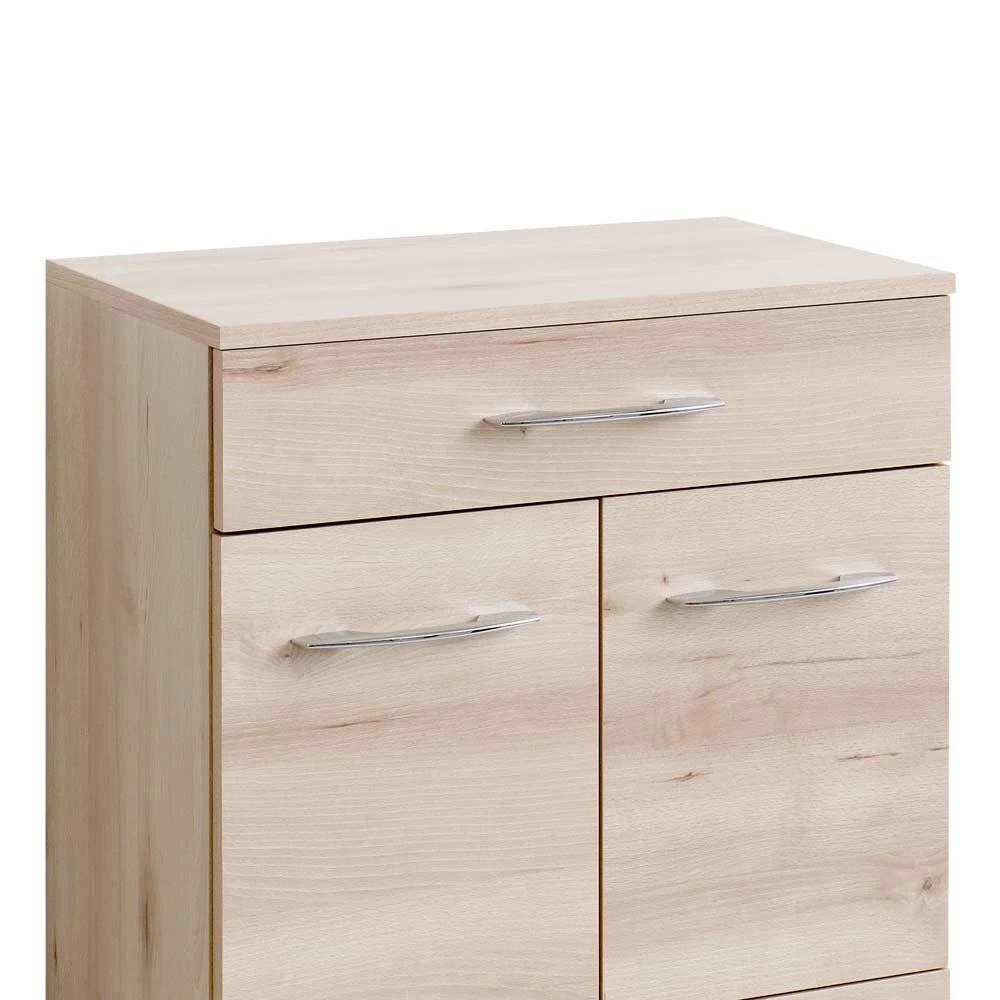 Bad Beistellkommode Im Buche Dekor - Mabeca – Bild 4