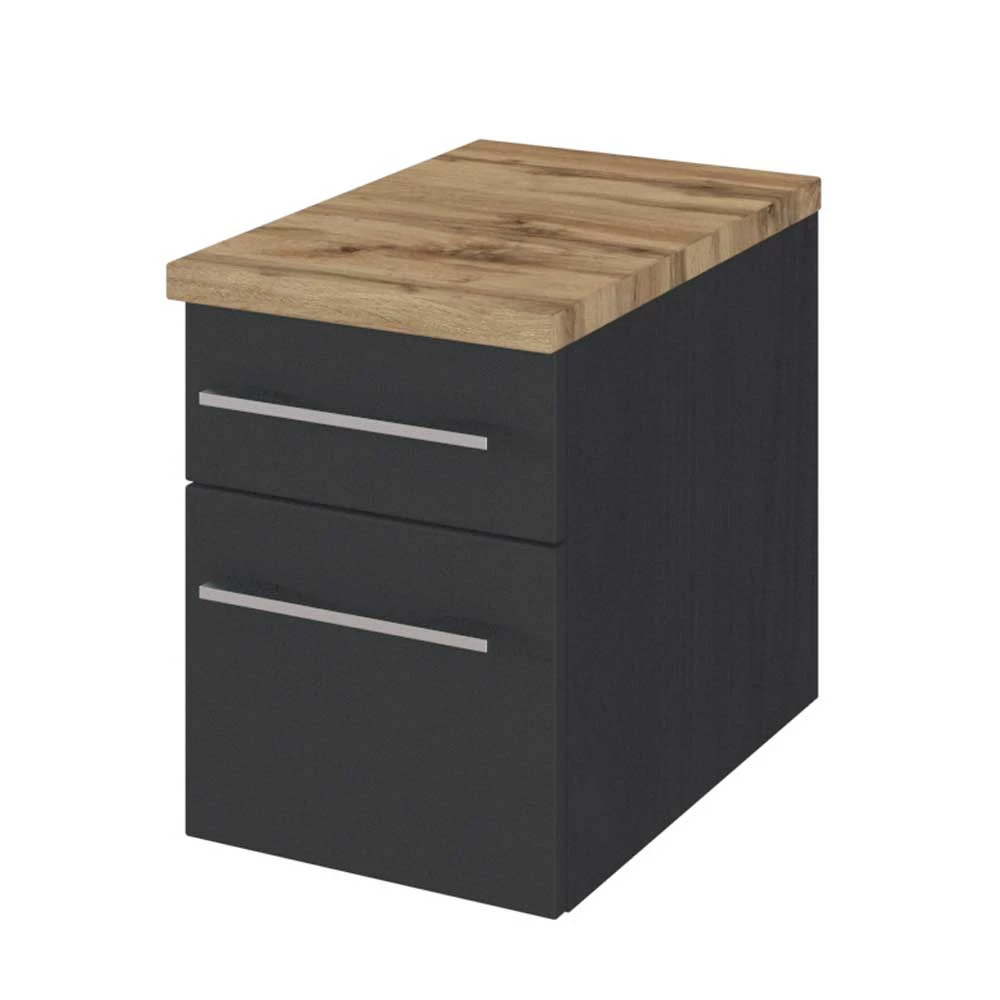 Bad Hänge-Unterschrank In Grau - Estregos – Bild 2