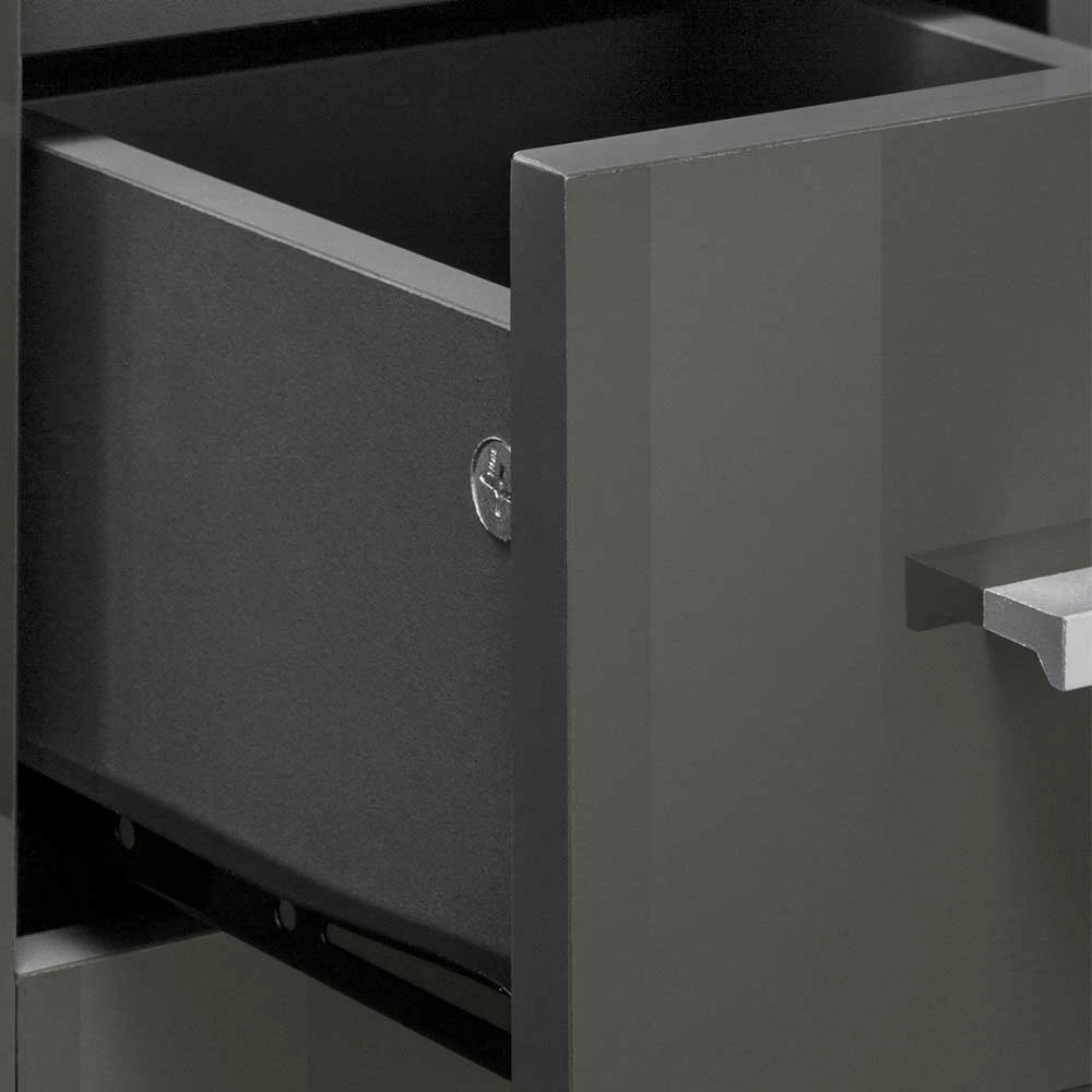 Bad Unterschrank Mit Zwei Schubladen & Tür - Ulivia – Bild 5