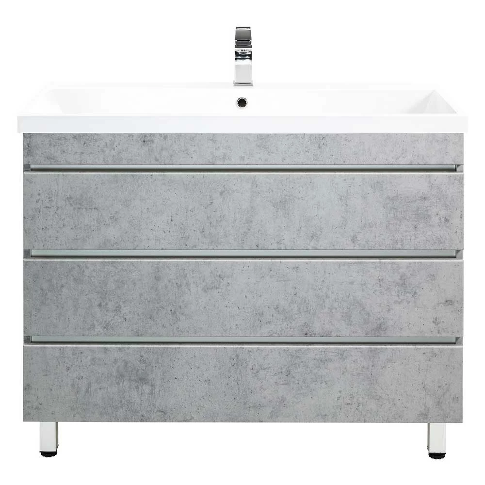 Bad Waschtisch In Beton Optik - Glasper – Bild 3