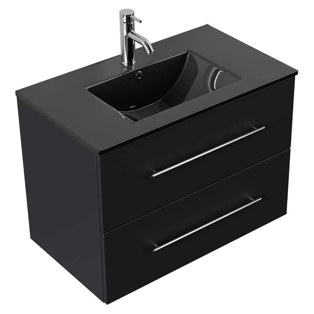 Design Waschtisch Mit Schwarzem Waschbecken - Danskad – Bild 3