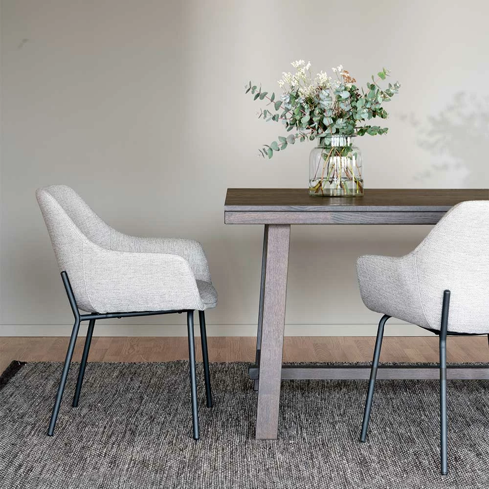 Esstisch Gruppe In Eiche Dunkel - Vedraza (siebenteilig) – Bild 2