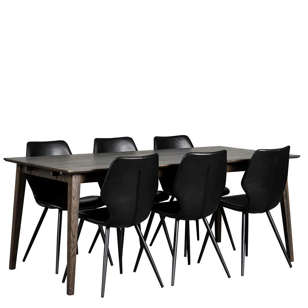 Esszimmer Sitzgruppe Mit 6 Stühlen - Jilatov (siebenteilig) – Bild 3