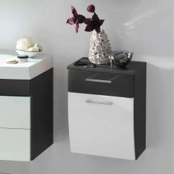 Hängender Bad Unterschrank Boisan Mit Hochglanz Front