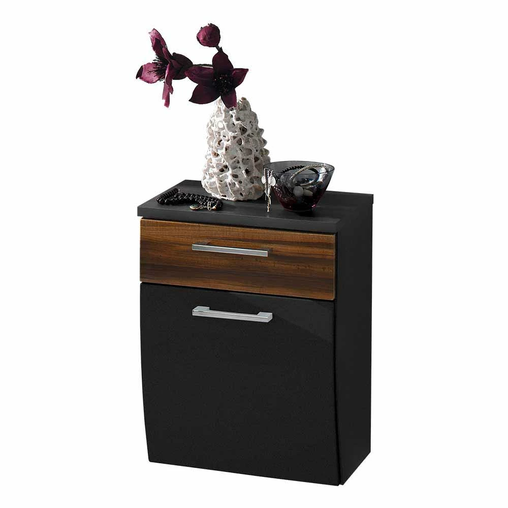 Hängender Bad Unterschrank Imsagas In Hochglanz Zweifarbig – Bild 2