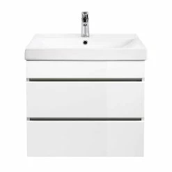 Hängender Waschplatz Mit Zwei Soft Close Schubladen - Demtonca