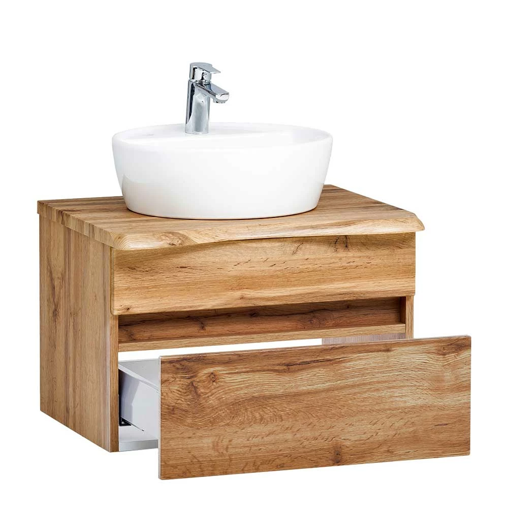 Hängender Waschtisch In Holzoptik - Drumias – Bild 3