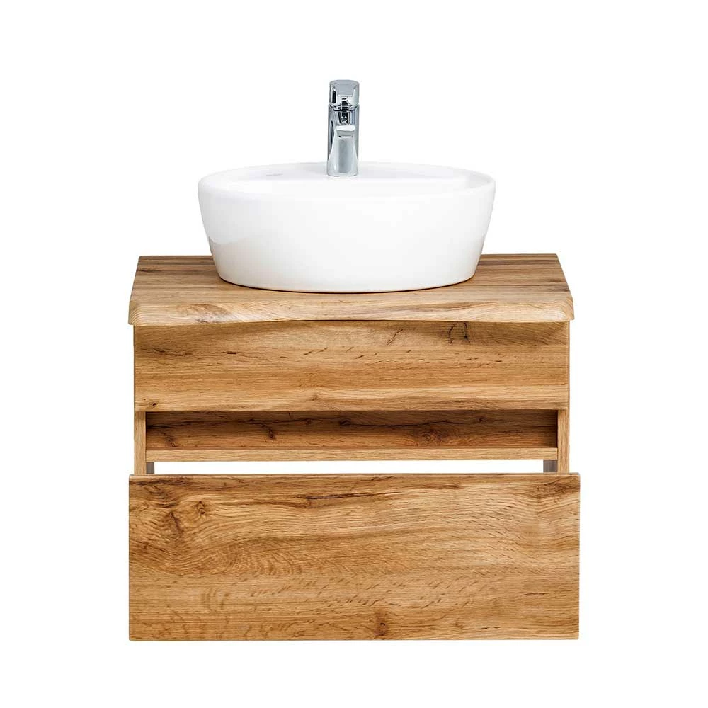 Hängender Waschtisch In Holzoptik - Drumias – Bild 4