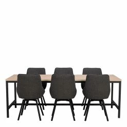 Komplette Essgruppe In Modernem Design - Myras (siebenteilig)