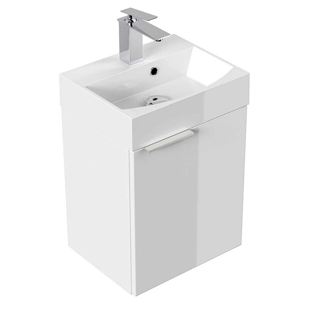 Platzsparender Waschtisch In Weiß - Rider – Bild 4