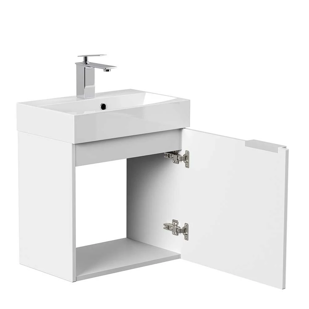 Platzsparender Waschtisch In Weiß - Rider – Bild 5