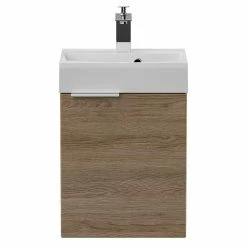 Rechteckige Waschkonsole Mit Becken Für Gäste-WC - Zistrya