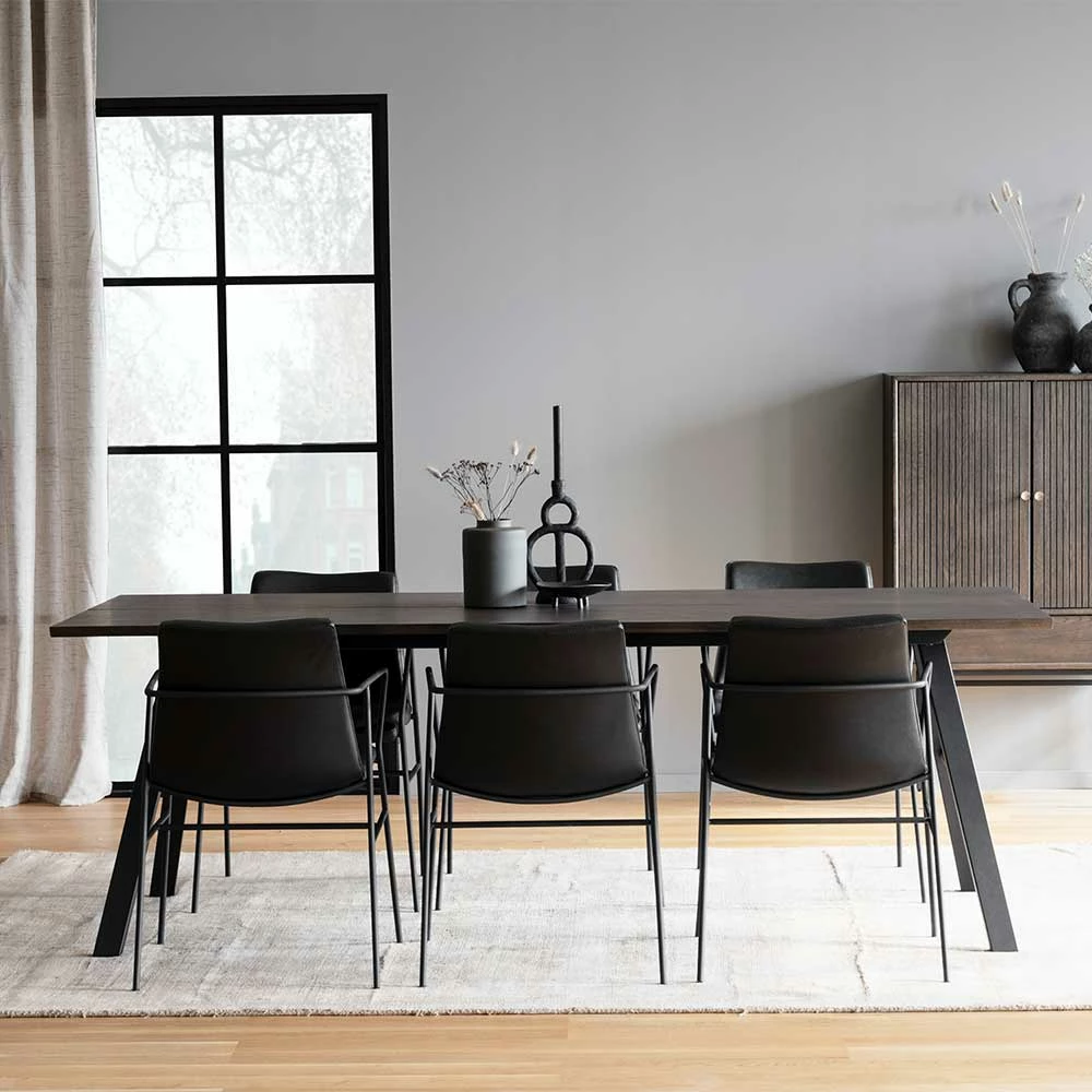 Tisch Gruppe Für Sechs Personen - Addison (siebenteilig)