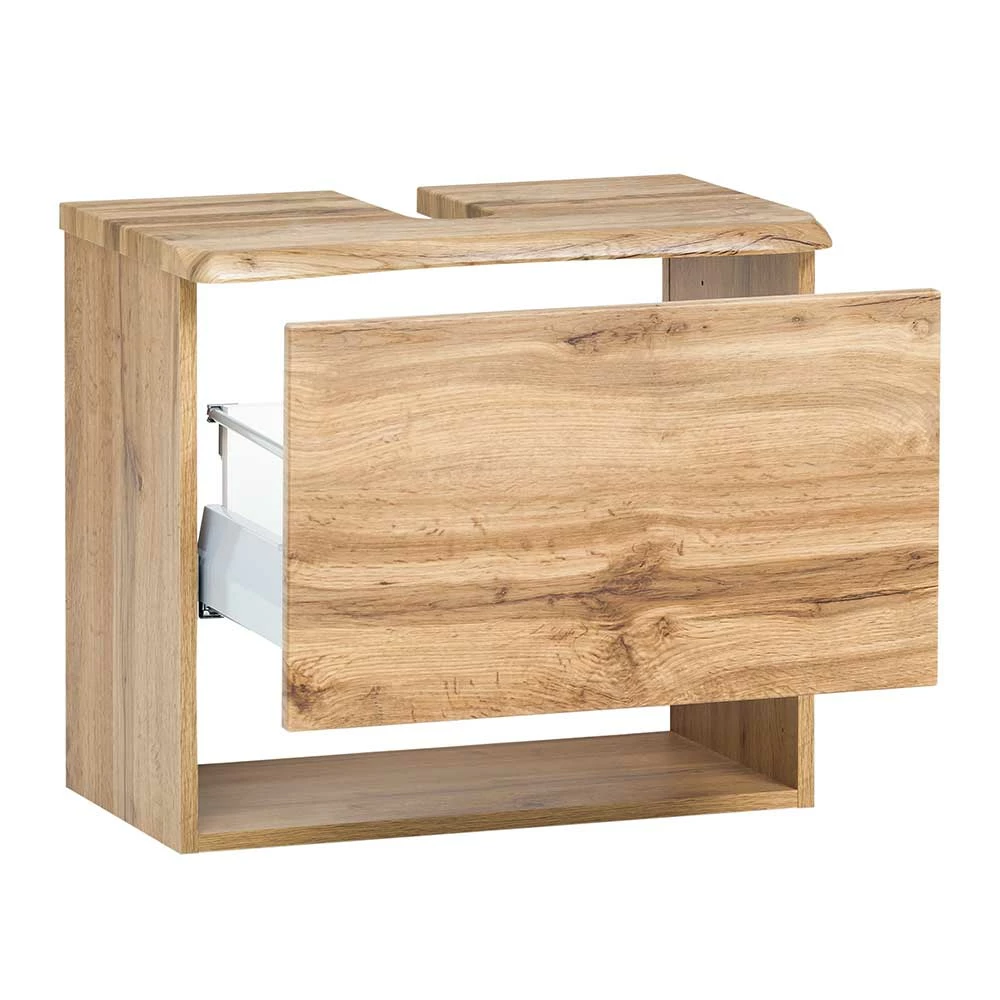 Unterbeckenschrank Mit Baumkante Holzdekor - Tofias – Bild 4