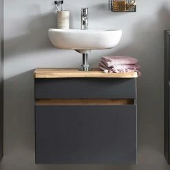 Unterschrank Für Waschbecken In Wildeiche - Agiruan
