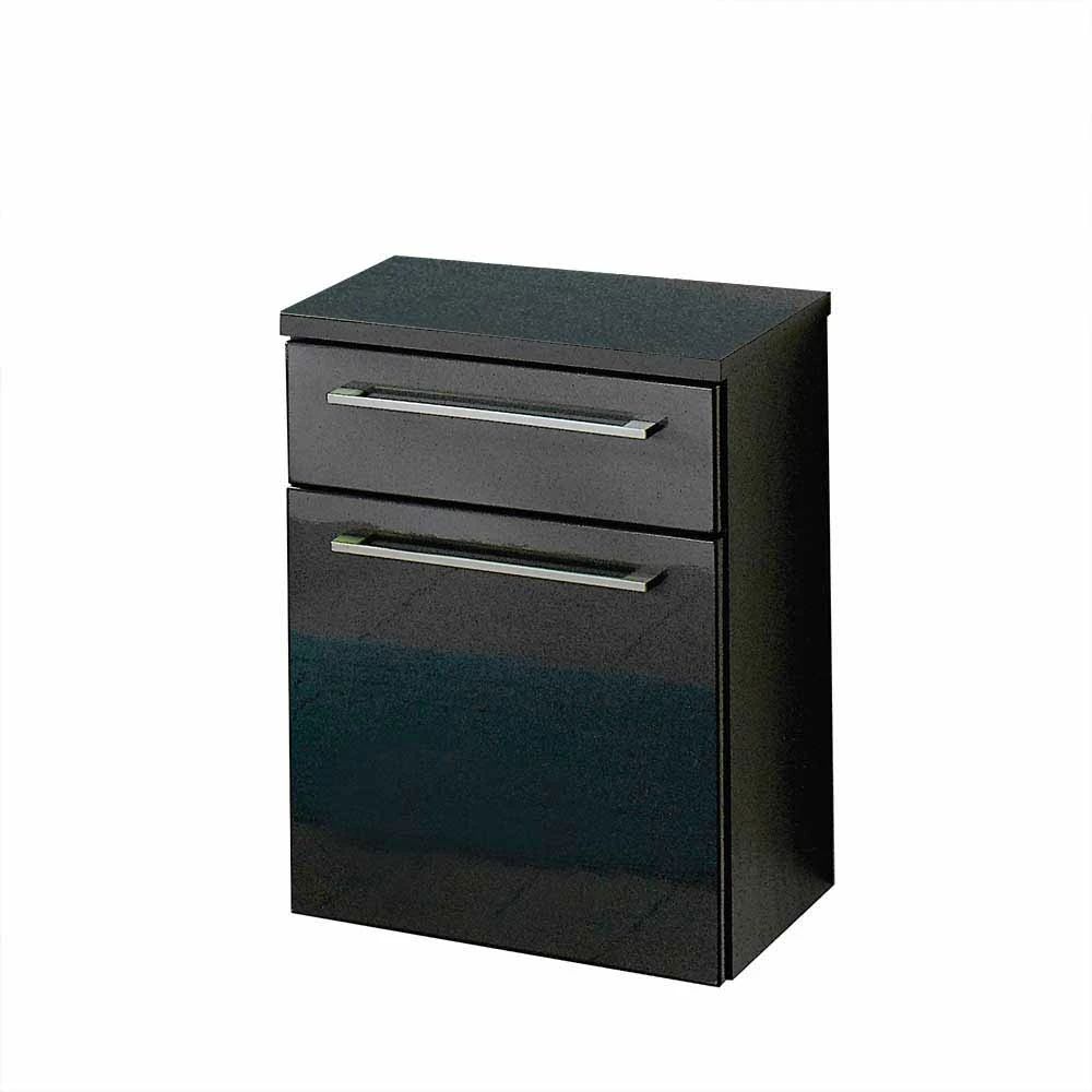 Wand-Unterschrank Bad Zenvis In Hochglanz Anthrazit – Bild 2