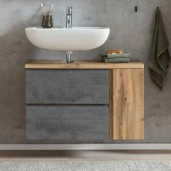 Waschbecken Badezimmerschrank Stehend Oder Hängend - Mia