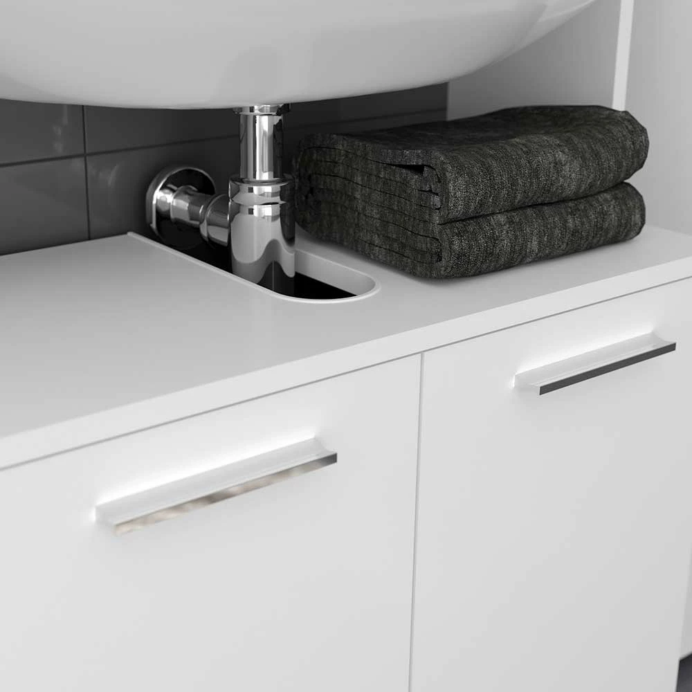 Waschbecken Unterschrank 65x55x31 Cm - Zyaman – Bild 5