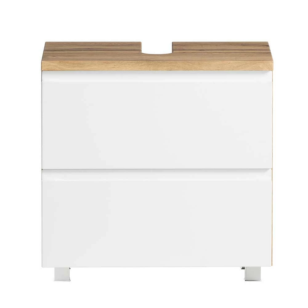 Waschbecken Unterschrank Mit Klappe & Schublade - Eight – Bild 3