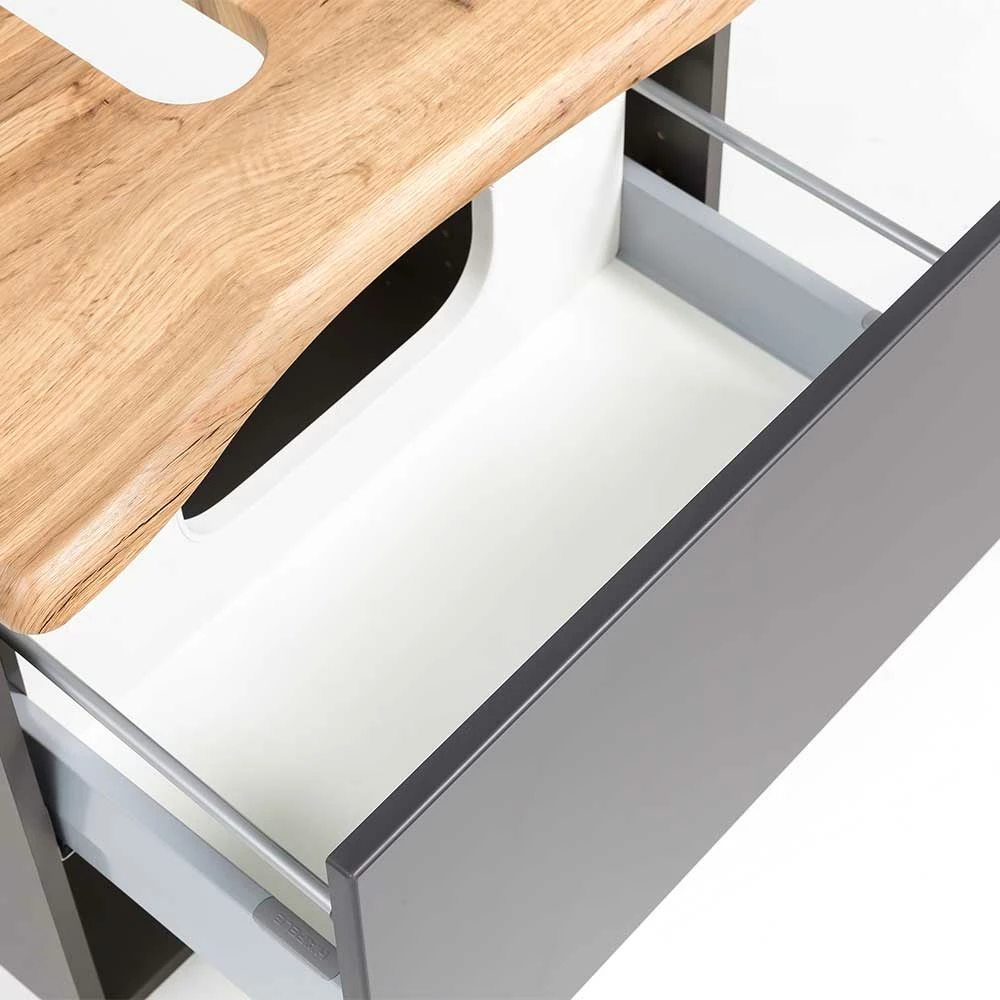 Waschbecken-Unterschrank - Stehend Oder Hängend - Tofias – Bild 6