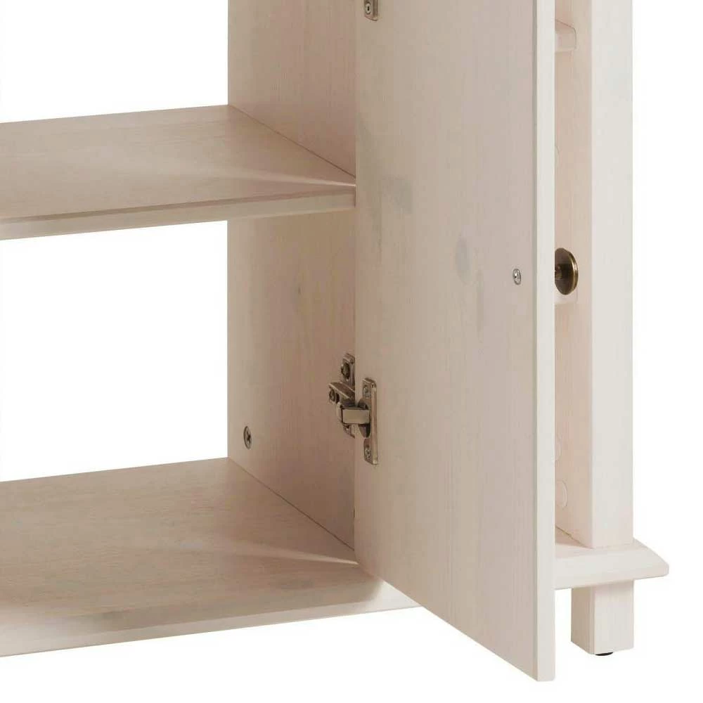 Waschbeckenschrank Aus Holz In Weiß - Cilao – Bild 6