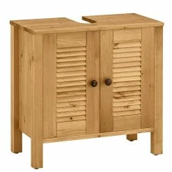 Waschbeckenunterschrank Aus Kiefer Massivholz - Zavieca