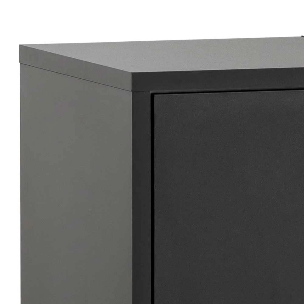 Waschbeckenunterschrank In Schwarz & Gold - Vulcanisa – Bild 5