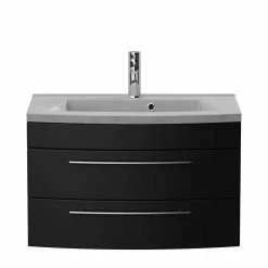 Waschtisch Konsole Mit Becken In Beton Optik - Yames