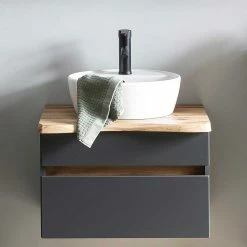 Waschtischkonsole Mit Aufsatzbecken - Agiruan